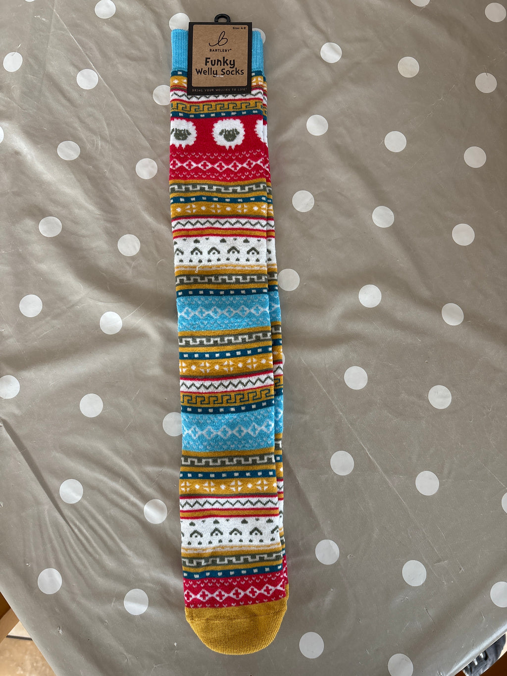 Nordic Sheep Welly Socks