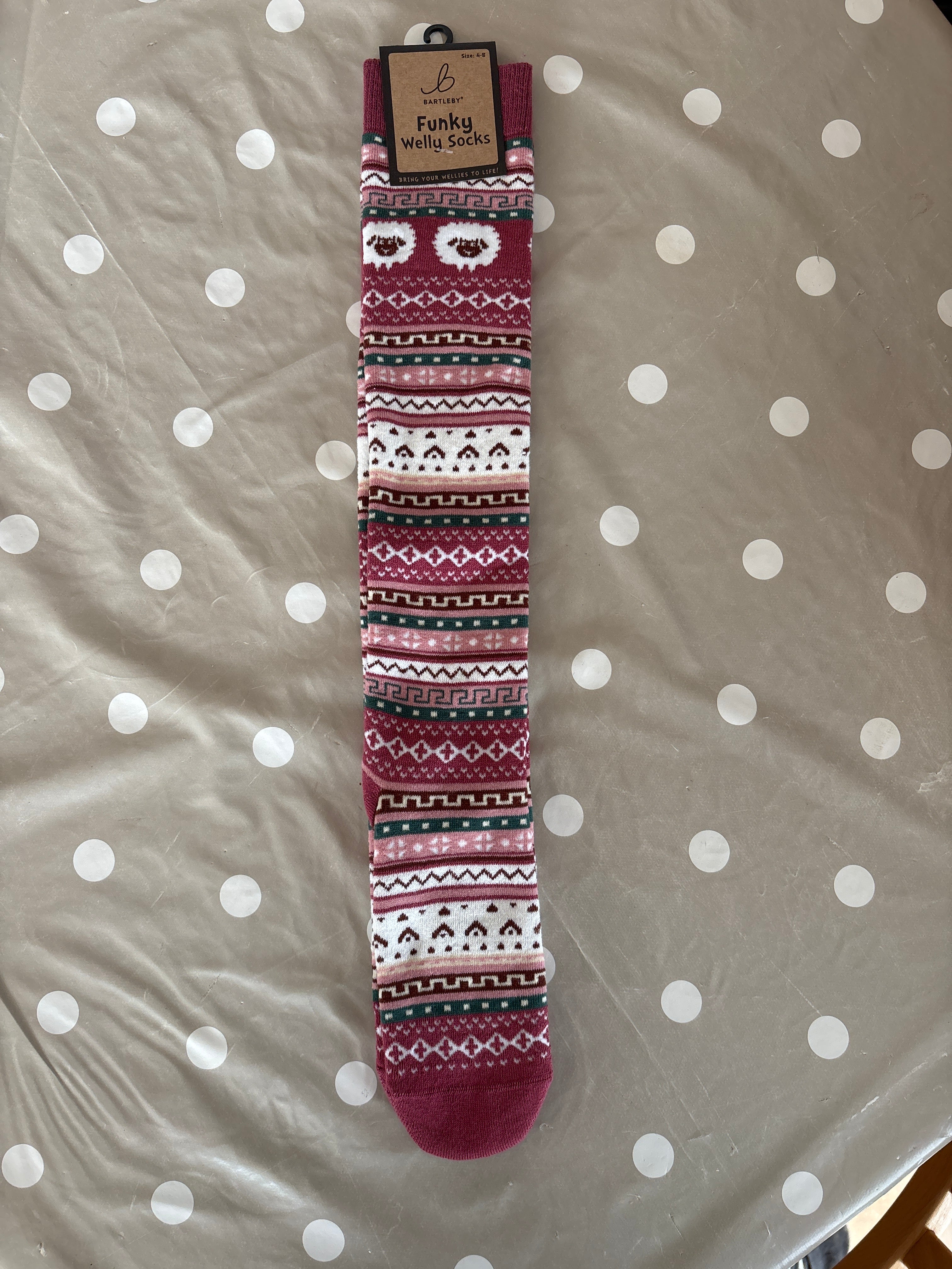 Nordic Sheep Welly Socks