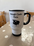 Brough Castle Travel Mug with Handle