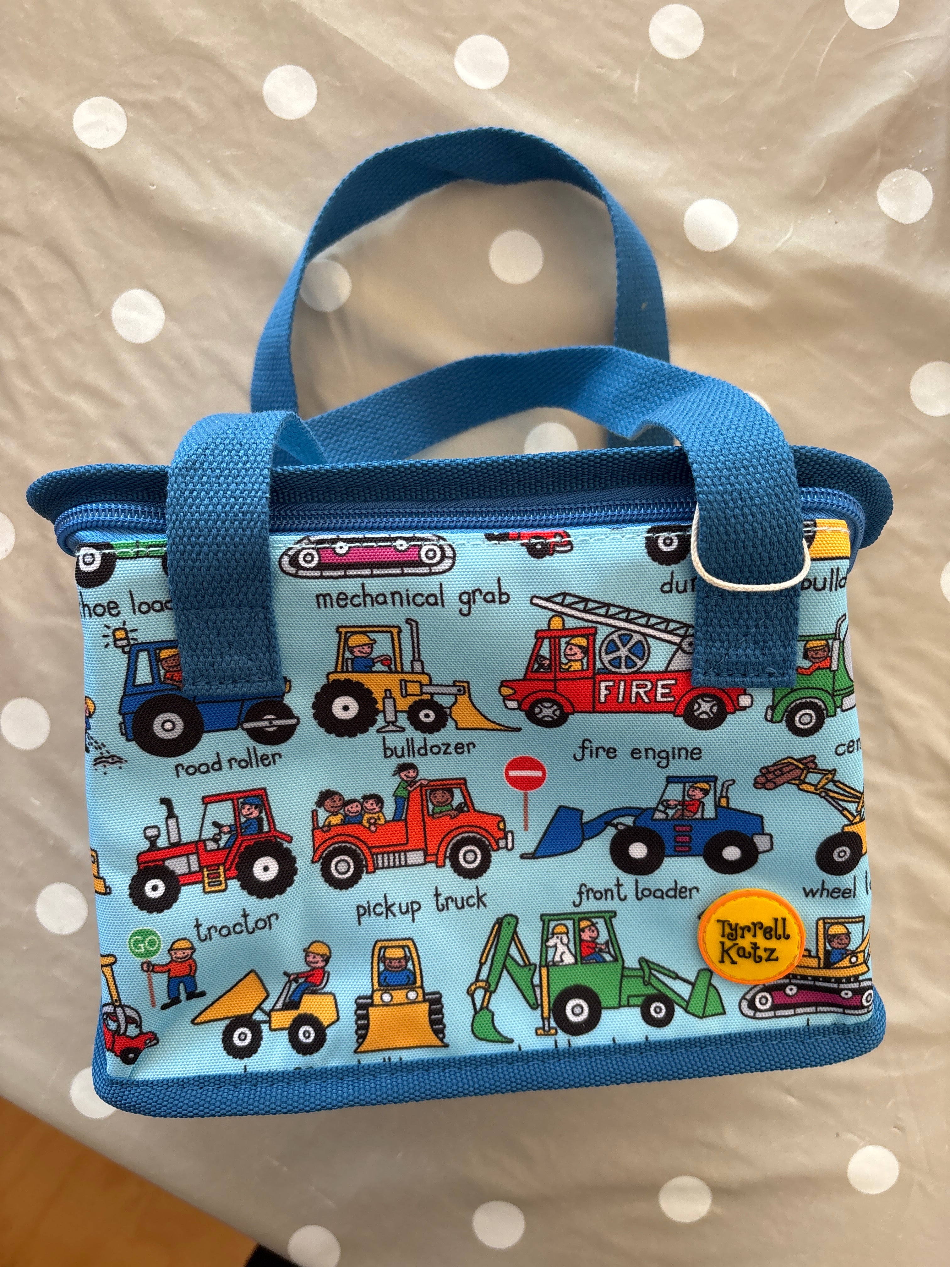 Truck Themed Lunch Tote