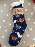 Chicken Sherpa Sock