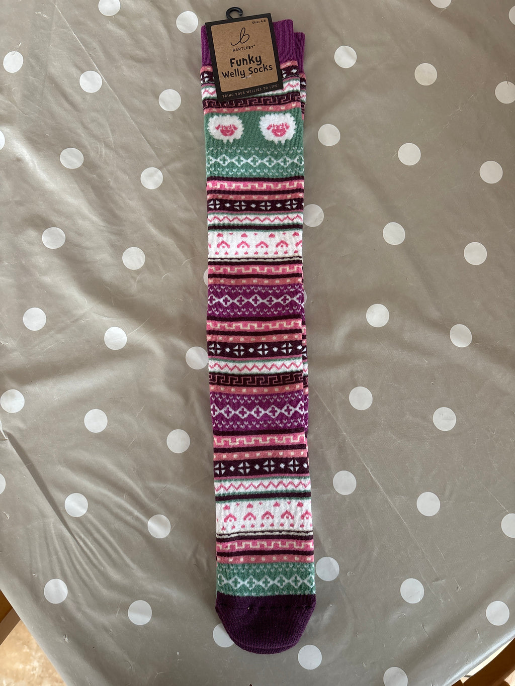 Nordic Sheep Welly Socks