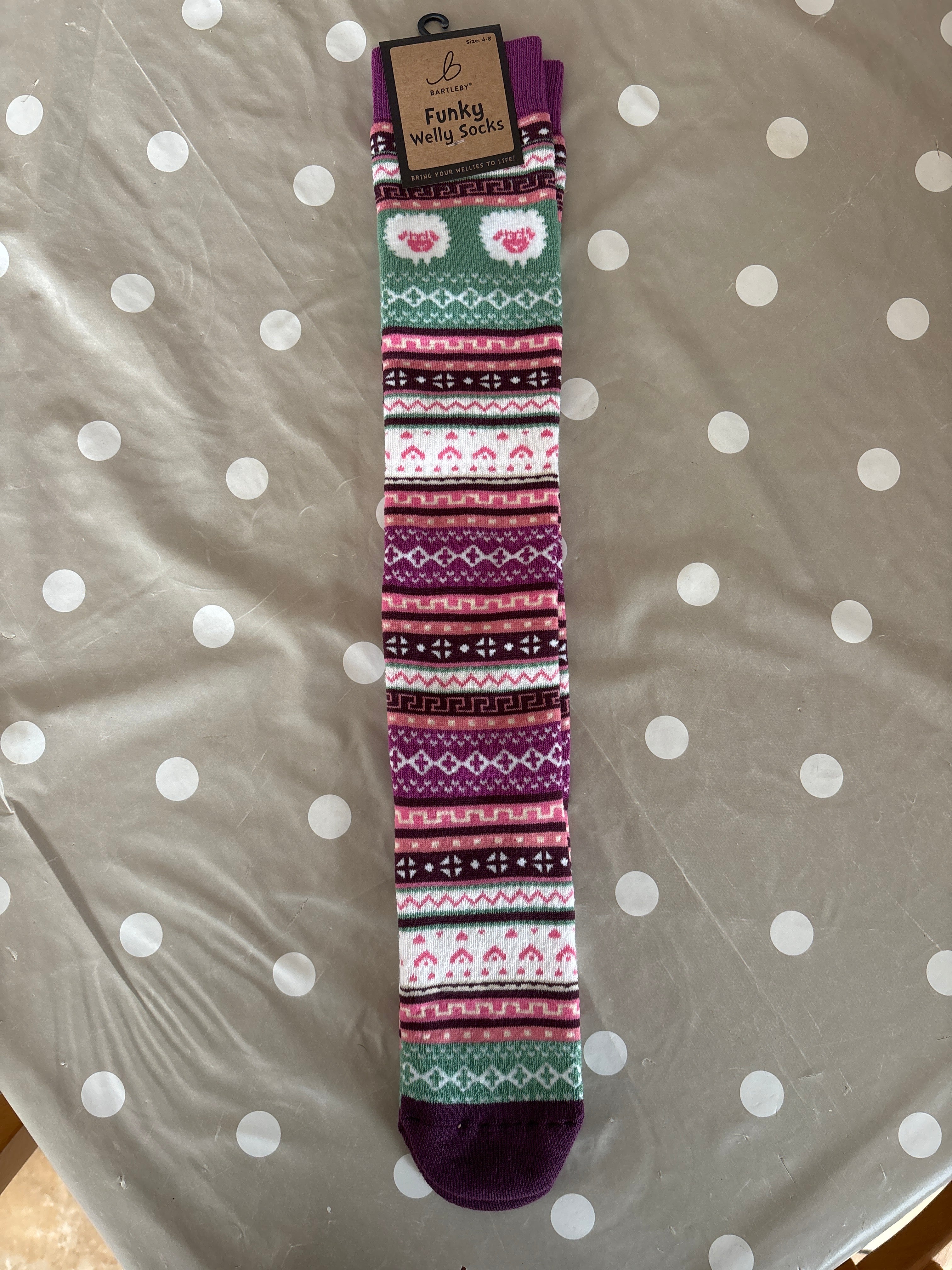 Nordic Sheep Welly Socks