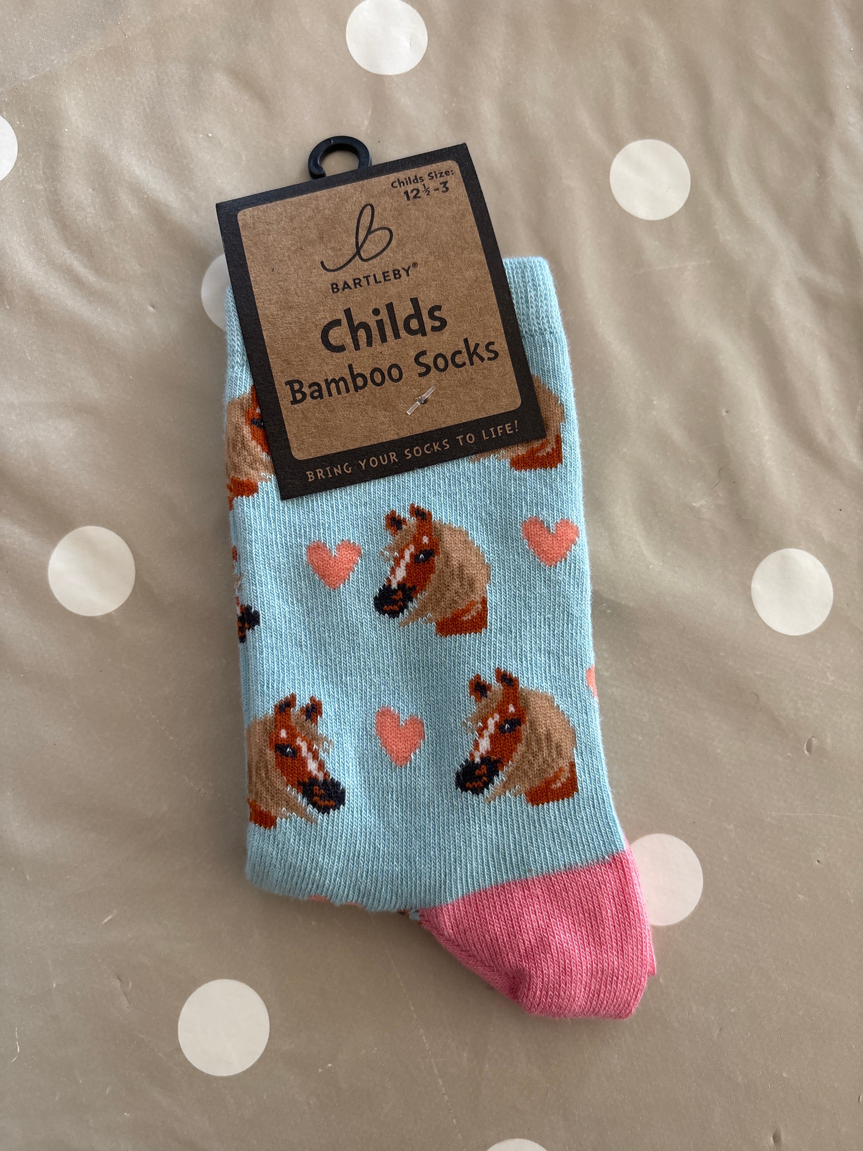Childs Horse Sock