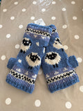 Ladies Fingerless tube gloves