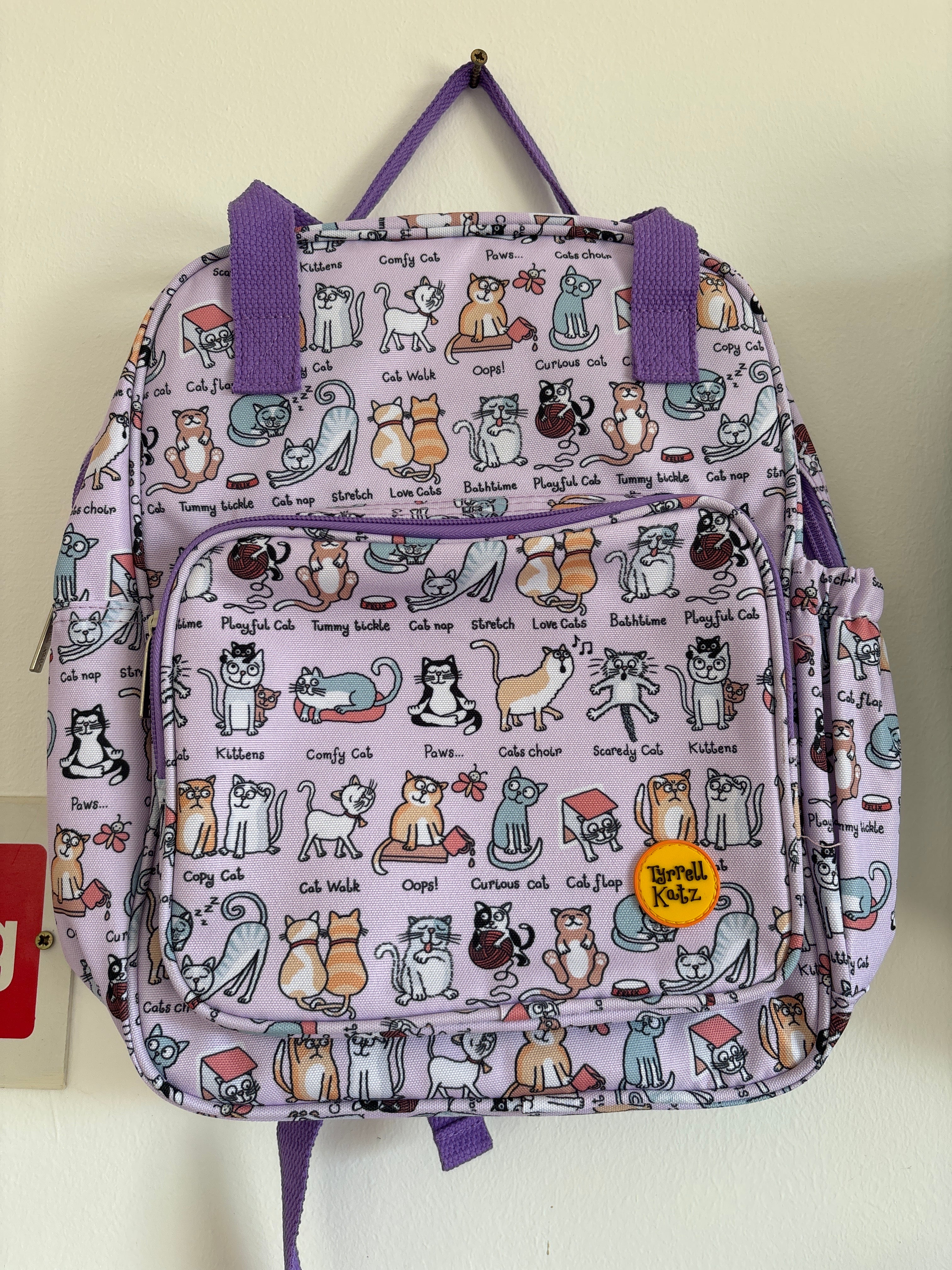 Cats Themed Backpack