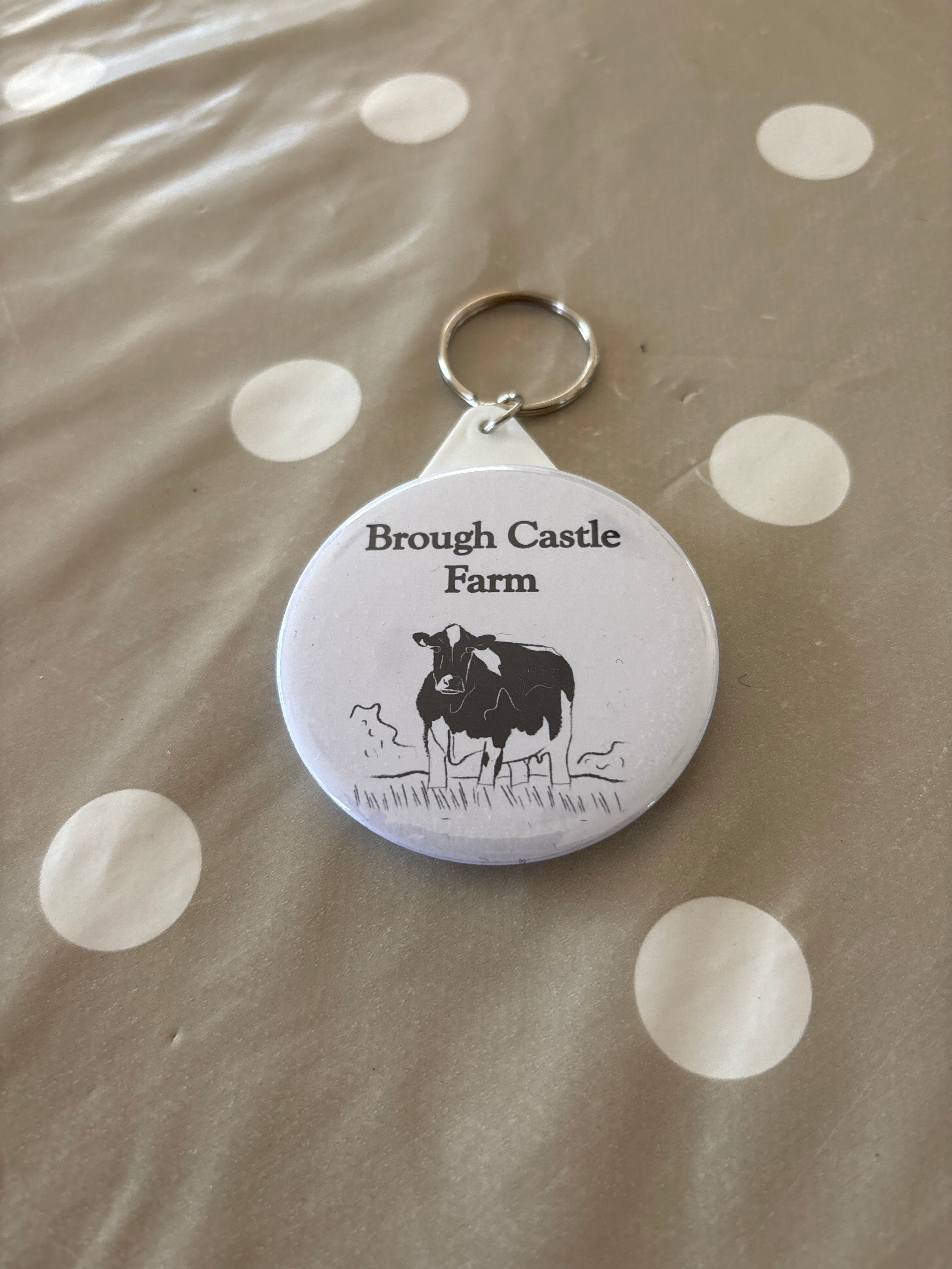 Brough Castle Keyring